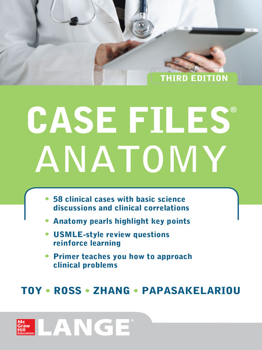 Title details for Case Files Anatomy 3/E by Eugene C. Toy - Available